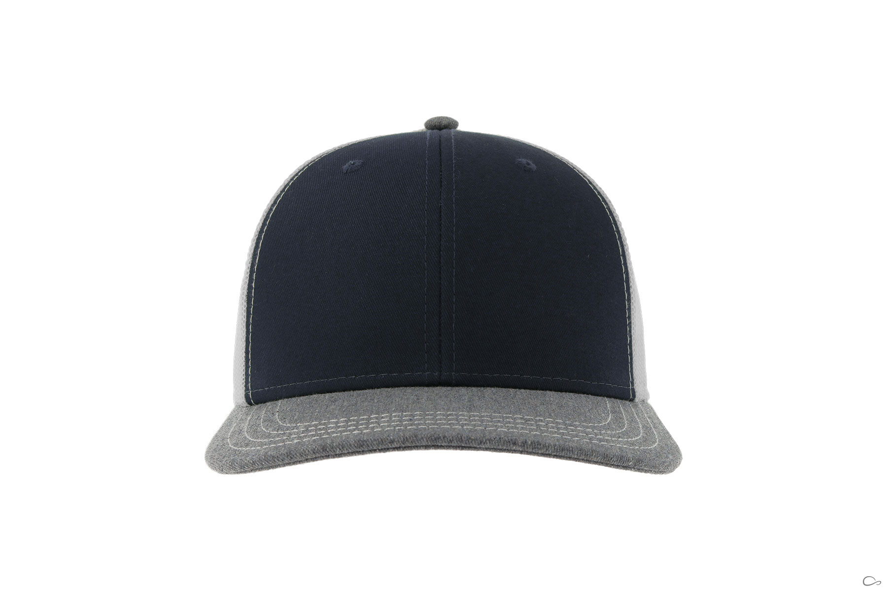 NAVY GREY MELANGE WHITE-1